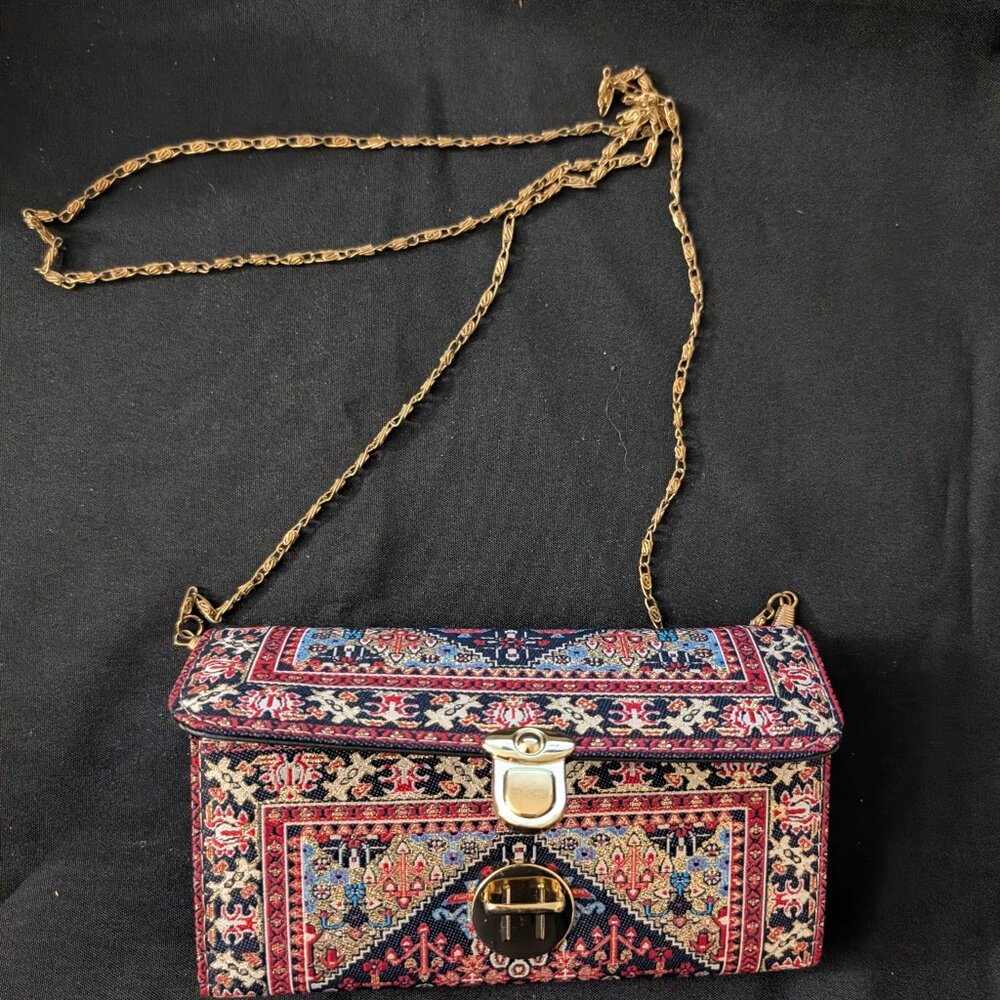 Handmade Boho Crossbody Shoulder Bag - Picture 5 of 5